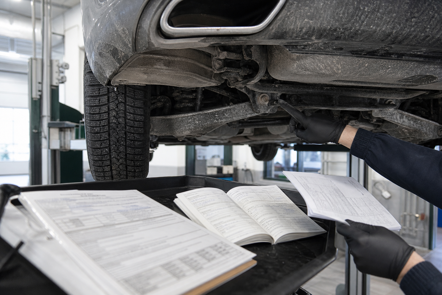 Überprüfung des Besitzers, der Geschichte und des Zustands eines Autos aus Schweden